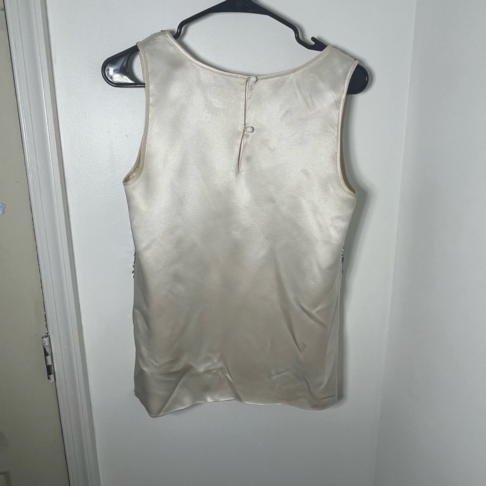 Kate Spade Small Embellished Sparkly Silk Top - Picture 4 of 4